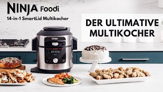 Ninja Foodi 14 in1 SmartLid Multikocher  OL750EU [upl. by Enelyam235]