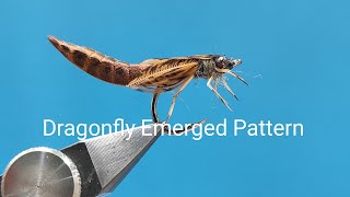 Fly Tying  Dragonfly Emerged Pattern [upl. by Sliwa]