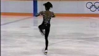 Debi Thomas USA  1988 Calgary Ladies Short Program [upl. by Anuahs]