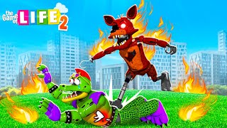 Foxy Goes BERSERK in Game of Life 2 [upl. by Derej]