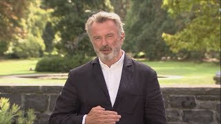 Beloved Kiwi actor Sam Neill speaks about the Christchurch terror attack [upl. by Yentroc170]