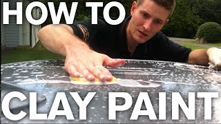 How to Clay Bar Paint to Remove Contaminants [upl. by Althee]