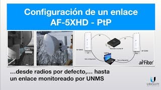 Configuración de un enlace PtP airFiber AF5XHD [upl. by Adnulahs]