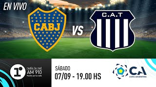 BOCA VS TALLERES  COPA ARGENTINA  EN VIVO RADIO LA RED [upl. by Anneis]