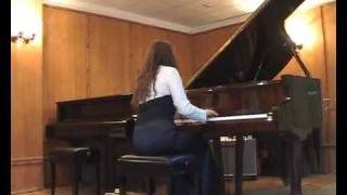 Alexandra LotovaWeimarn plays Scriabin  Sonata No 2 Part 2 [upl. by Namyaw]