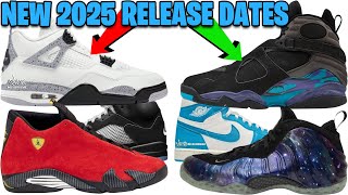 BIG UPDATES SUMMER 2025 AIR JORDAN RELEASE DATES FOAMPOSITE GALAXY DOERNBECHER JORDAN 6  MORE [upl. by Dwyer]