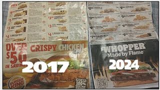 PRICE COMPARISON Found a 2017 coupon mailer vs 2024 todays prices [upl. by Etsyrk664]