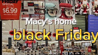 Black Friday Deals At Macys home store 4k2023 [upl. by Ahsiemak]