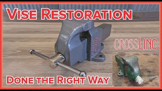 Forget all the Bench Vise Restoration Videos Youve Seen [upl. by Trygve]