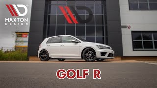 Volkswagen Golf R Maxton Design body kit fitting [upl. by Obara]