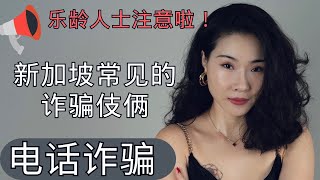 新加坡常见的电话诈骗伎俩｜中国电诈集团｜新加坡乐龄人士注意｜电话诈骗｜网络诈骗｜快递诈骗｜短信诈骗｜AI 换脸诈骗 [upl. by Irrehc]