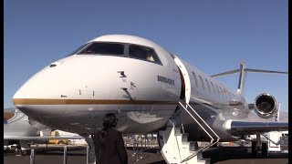 Bombardier Global 7000s Amazing Cabin [upl. by Antonio]