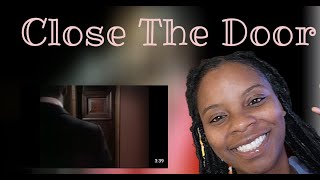 Teddy Pendergrass CLOSE THE DOOR video reaction [upl. by Eeluj]