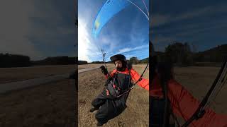 Landing at an Airport aviation paragliding newengland usa [upl. by Donni]