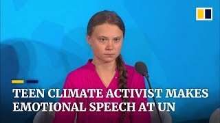 Greta and eight young activists reveal how the climate crisis is shaping their lives  UNICEF [upl. by Birch]