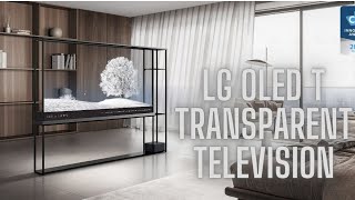 First look at LGs OLED T Transparent TV at CES 2024 [upl. by Handler581]