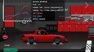 Pixel Car Racer  3300HP FR9 MIATA [upl. by Aniela]