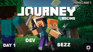 Minecraft Survival Series Episode 1 I A new Journey I Minecraft Gameplay Techno Gamerz [upl. by Daughtry]