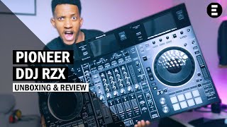 O Poderoso Pioneer DDJ RZX Unboxing e Review  EGITANApt [upl. by Keyek]