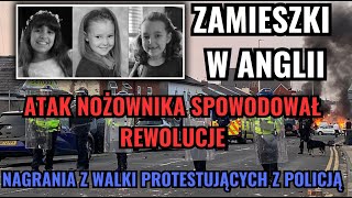 Zamieszki w Anglii  początek rewolucji Czy fala zamieszek odbije się na Polsce [upl. by Simah]