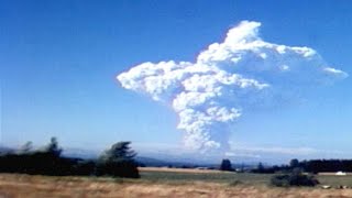 Footage of the 1980 Mount St Helens Eruption [upl. by Stafani946]