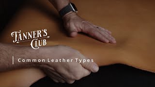 Common Leather Types amp Grades  Leather Tips amp Hints  Leather 101 [upl. by Iztim90]