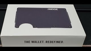 Ridge Wallet Unboxing  Supporting ItsaGundam [upl. by Melita]