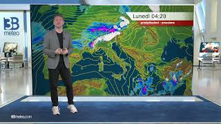 Previsioni meteo Video per lunedì 11 dicembre [upl. by Refynnej]