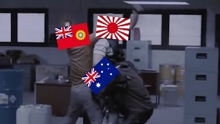 HOI4 When 3 Players Play Italy Germany and Japan Against AI [upl. by Llenaej]