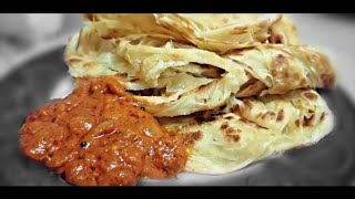 How to make Roti Canai at home Roti Canai easy recipe Rojakitchen [upl. by Peale784]