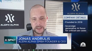 Aleph Alpha CEO on AI regulation competition and investments [upl. by Conlee]