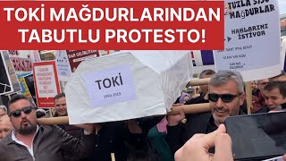 TOKİ mağdurlarından Maltepede quottabutluquot protesto [upl. by Patman365]