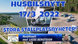 Husbilsnytt 3 2022Acamp tar över appen ställplatser Bestpark till Sverige husbilsteknik i skolan [upl. by Zurciram]