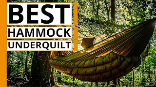 Top 5 Best Hammock Underquilt for Hammock Camping [upl. by Sarena]