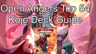 Open Angers Kojo Deck Guide  Altered TCG [upl. by Ative766]