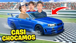 PROBÉ A MÁXIMA VELOCIDAD EL SKYLINE R34 GTR Y CASÍ CHOCO POR ESTA RAZÓN  Yair17 [upl. by Ennayhc59]