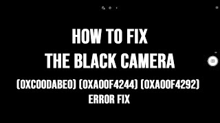 Lenovo Thinkpad Webcam Not working  Easy Fix [upl. by Boot]