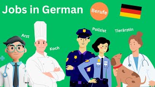 30 Jobs amp Occupations in German  30 Berufe auf Deutsch  Learn German Vocabulary  KidsGerman [upl. by Ttiwed146]