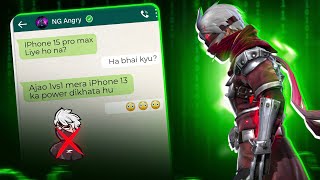 Zerox FF🇳🇵 Vs NGANGRY 🇮🇳 iPhone 15 Pro Max Vs iPhone 13📱Who’ll Win⁉️ [upl. by Marybella445]