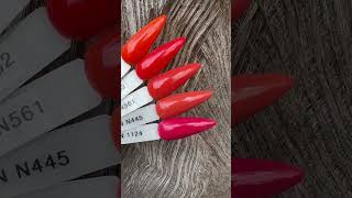 Pomarańczowe Pudry Tytanowe Manicure Tytanowy NSN paznokcie nails nailstyle fun funny beauty [upl. by Katine237]