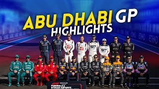 ABU DHABI GP highlights  F1 behind the scenes [upl. by Derril]