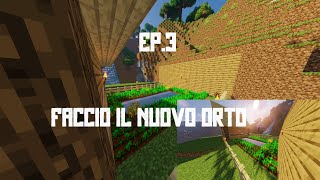 EP3 della DaniN craft Costuiamo il mio nuovo orto su minecraft [upl. by Goldarina]