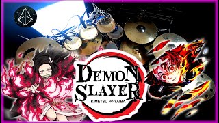 Kin  DEMON SLAYER S2 OP  Zankyou Zanka  残響散歌  Drum Cover demonslayer ZankyouZanka 残響散歌 [upl. by Cathe]