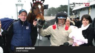 ParisTurf TV  Laurent Koubiche  Vicky Herold [upl. by Rissa106]