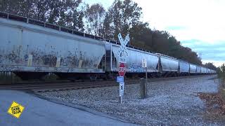 NS 7316 EMD SD70ACu leads NS 42N [upl. by Georgianne]