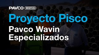 Soluciones Especializados Pavco Wavin  Mejoramiento y abastecimiento de agua potable en Pisco [upl. by Mott]