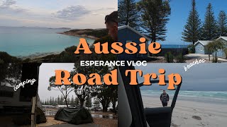 Camping for the first time in Western Australia Vlog🏕️🦘 Esperance  Clodagh McKeon [upl. by Nanice864]