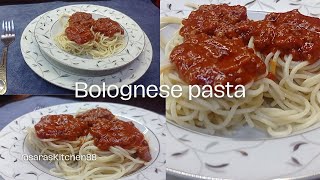 طريقة عمل المكرونة البولونيز بأسهل طريقة والطعم حكاية How to make bolognese pasta [upl. by Llemmart]