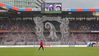 FCBLuzern Choreo im Zeitraffer  19052018 [upl. by Erastes]