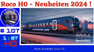 Roco Neuheiten 2024  H0 Katalog [upl. by Eniamurt]